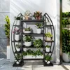 FATIVO Support à plantes 8 étages, étagère à fleurs 178 cm Voir les images du produit 5