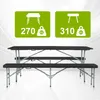 Strattore tavolo da buffet in plastica set tenda da birra Anteprima dell’immagine prodotto 7