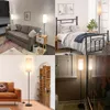 Collage of four images showing floor lamps in different room settings. Náhľad obrázku produktu