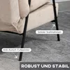 HOMCOM Relaxsessel mit Hocker Sessel mit Verstellbar Produktbild-Vorschau 7
