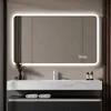 MODFU Badspiegel met LED-verlichting, badkamerspiegel met Productafbeelding-voorbeeld 3