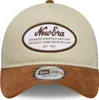 New Era 9FORTY E-Frame Wildleder Trucker Cap Oval Patch Produktbild-Vorschau 4