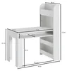 Bureau enfant blanc 90x50x110 cm bureau peinture chambre Voir les images du produit 3
