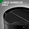 FCH grill à charbon de bois 3-en-1 panier fumé, grille de Voir les images du produit 9