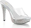FABULICIOUS COCKTAIL-501DM Strass Pantolette Produktbild-Vorschau 2