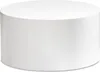 A white cylindrical coffee table. Produktbild-Vorschau
