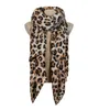 PRECORN Damen Winterschal XXL Oversized Leopardenmuster Produktbild-Vorschau 4