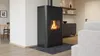 HS FLAMINGO poêle cheminée AQUAFLAM 25 avec échangeur de Voir les images du produit 9