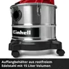 Einhell TE-AV 18/15 Li C-Solo 15 L Nero, Grigio, Rosso Anteprima dell’immagine prodotto 27