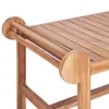 vidaXL Couchtisch 100x50x45 cm Massivholz Teak Produktbild-Vorschau 4