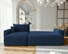 IDOHOME-Gepolstertes Ecksofa PIANO XL mit Schlaffunktion Produktbild-Vorschau 3