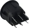 Wippschalter 22 mm Rund 6-Pin ON-OFF-ON Schwarz 250V 6A Produktbild-Vorschau 3