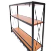 Nástěnný závěsný stojan na víno 3 Tier Bottle Rack Black Náhled obrázku produktu 4