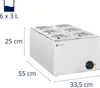 Bemar Podgrzewacz Elektryczny 6 X Gn 1/6 640 W Podgląd zdjęcia produktu 7