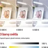 LED stolní lampa MOLLY, bílá Náhled obrázku produktu