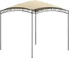 Pavillon 3x3x2,65 m Creme 180 g/m² Produktbild-Vorschau 1