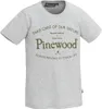 Pinewood 6569 Save Water T-Shirt Kids Hellgrau Melange Produktbild-Vorschau 1