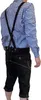 Premium Deluxe Lederhose Herren Tracht Kneelength Produktbild-Vorschau 2