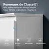doporro Meuble de Salle de Bain Blanc Mat Ensemble de 2 Voir les images du produit 3