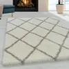 Alvor Shaggy tappeto pelo lungo runner 80x250cm crema Anteprima dell’immagine prodotto 1