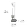 WENKO Stand WC Garnitur Toiletten Papier Bürsten Halter Klo Produktbild-Vorschau 4