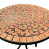 Mosaik Tisch Bistrotisch Gartentisch Balkontisch Ø60cm Produktbild-Vorschau 2