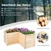 COSTWAY Hochbeet Gartenbeet Holz, Pflanzkasten, Produktbild-Vorschau 7