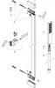 Brauseset Pulsify E 1 jet, Unica Brausestange 650mm Produktbild-Vorschau 3
