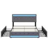 ProximaX Polsterbett 140x200cm mit Ladefunktion, LED und Produktbild-Vorschau 14