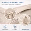 8er Set Kofferorganizer beige mit Kosmetiktasche und Produktbild-Vorschau 7