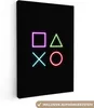 MuchoWow® - Leinwandbilder - Gaming - Neon - Konsole - Produktbild-Vorschau 1
