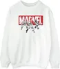 Marvel - Sweatshirt für Herren BI35263 (L) (Weiß) Produktbild-Vorschau 1