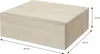 ML-Design 2x závěsný noční stolek s 1 zásuvkou, 46x30x15 Náhled obrázku produktu 5