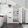 EUGAD Badezimmerschrank Badschrank, mit 3 Schubladen 1 Produktbild-Vorschau 8