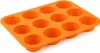 WELLHAUS Silikon Muffinform, 29.5x3x22 cm, 12 Stück, Orange Produktbild-Vorschau 5