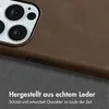 Accezz Vintage kožený kryt Magsafe pre iPhone 13 Pro – Náhľad obrázku produktu 2