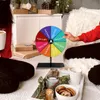 8-farbiges Glücksrad für Events – Drehscheibe mit Produktbild-Vorschau 6