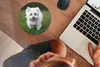 MuchoWow® Mauspad Mousepad Malteser Hund auf einer Wiese Produktbild-Vorschau 3