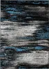 Tapiso Teppich MAYA Modern Schwarz Grau Blau Schlafzimmer  Produktbild-Vorschau 2