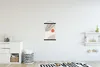 MuchoWow® Textilposter Sommer - Laub - Weiß - Orange 40x60 Produktbild-Vorschau 2