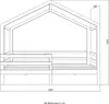 HOME DELUXE - Kinderbett Wolkenland mit Schubladen - 90 x Produktbild-Vorschau 9