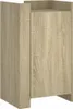 vidaXL Credenza rovere Sonoma 45x35x75 cm materiale a base Anteprima dell’immagine prodotto 2
