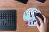 MuchoWow® Mauspad Mousepad Strand - Drachen - Muster 20x20 Produktbild-Vorschau 4
