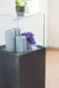 VIVANNO Windlicht Fiberzement CANDELA Rechteckig, Anthrazit Produktbild-Vorschau 4