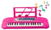 Elektryczne Pianinko Dla Dzieci 36 Melodii Różowe Podgląd zdjęcia produktu 2