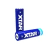 Two blue XTAR batteries are shown against a white background. Produktbild-Vorschau
