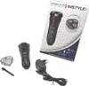 A Remington R4STYLE electric shaver and its accessories are displayed next to its packaging. Voir les images du produit