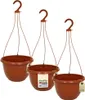 MePla - 3 Stück - Ampel Orion ø 25 cm terra Produktbild-Vorschau 1