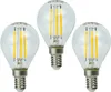 3x LED Lampe Filament 12V DC AC E14 1W warmweiß Produktbild-Vorschau 5