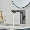 Sensor Wasserhahn Bad Waschbecken Waschtischarmatur Produktbild-Vorschau 5